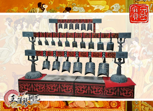 22件C型編鐘、小型演奏級、F調主旋律